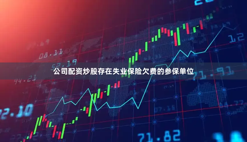 公司配资炒股存在失业保险欠费的参保单位